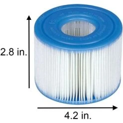 DECKON Intex 29001E Lot De 6 Cartouches De Piscine PureSpa Type S1 Faciles à Installer (2filtres) | Paquet Bleu -Accessoire Piscine 59386987 5