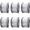 EINEMGELD Lot De 6 Filtres De Jacuzzi Pour Piscines Gonflables MSPA, Version Améliorée, Cartouche De Filtre Compatible Avec Tous Les Jacuzzi Actuels