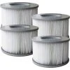 EINEMGELD Lot De 4 Cartouches Filtrantes De Rechange Pour Piscine Gonflable Mspa, Jacuzzi
