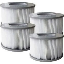 EINEMGELD Lot De 4 Cartouches Filtrantes De Rechange Pour Piscine Gonflable Mspa, Jacuzzi -Accessoire Piscine 59434052 5