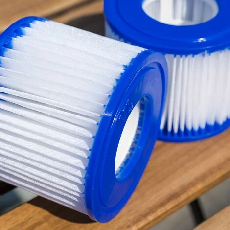 EINEMGELD Bestway 58323 Lay-Z-Spa Cartouche Filtrante Taille VI Standard : Lot De 6 X 2. Standard: 6 X Twin Pack (12 Filters) Blanc Et Bleu 3 EINEMGELD Bestway 58323 Lay-Z-Spa Cartouche Filtrante Taille VI Standard : Lot De 6 X 2. Standard: 6 X Twin Pack (12 Filters) Blanc Et Bleu – Image 3