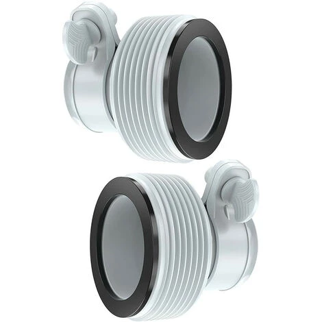 CATHERINE 2PCs Adaptateur De Conversion De Tuyau De 1,25 "à 1,5" Pour Pompe De Filtration INTEX 1 CATHERINE 2PCs Adaptateur De Conversion De Tuyau De 1,25 "à 1,5" Pour Pompe De Filtration INTEX