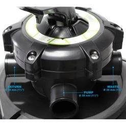 WILTEC Filtre à Sable Et Particules Cuve Filtrante Pool Piscine Hors-sol Filtration -Accessoire Piscine 5978817 4