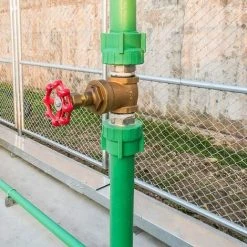 GALOZZOIT 10pcs Remplacement Porte Boule Volant Tuyau D'eau Robinet Fonte Arrêt Poignée Remplacement Extérieur Robinet Tuyau Métal Poignée 6 * 6 Mm Rouge -Accessoire Piscine 59853235 4