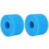 IRISFR Lilaris 2， Pièces Éponge Filtrante Type S1, Cartouche De Filtre En Mousse, Mousse Pour Filtre Piscine, Réutilisables Et Lavables, Filtre En Mousse Pour Spa, Piscine, Jacuzz，bleu