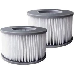 PERLE RARE 2pcs Filtres De Bain à Remous Pour MSpa Piscines Gonflables, Pompe à Cartouche Filtrante Version Améliorée Pour MSPA Tous Les Spas Actuels