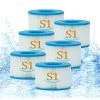 GRID COOL Intex 29011E Type S1 Pour PureSpa Filtre,Easy Set Pool Spa Hot Tub Filter Replacement Cartridges,pour Jardin Extérieur (6 Pcs)