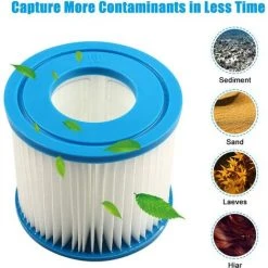 OUSUDELA Summer Pool Papie Cartouches Filtrantes Papier Type (2 Pièces) -Accessoire Piscine 60209347 5