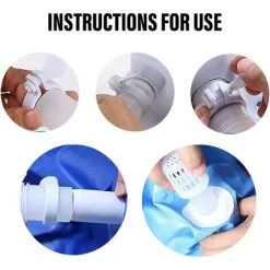 MONLY Pompe De Filtration De Piscine, Piscine D'été 300 Gallons Filtre De Piscine Hors Sol, Pompe De Circulation électrique 220 V -Accessoire Piscine 60528944 4