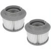 FR-LIFE BR-Vie Pack De 2 Filtres De Rechange Pour MSPA FD2089, Pompe à Cartouche Filtrante Pour MSPA Tous Les Spas Actuels