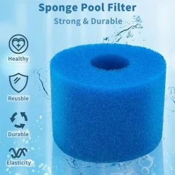 JOORRT Éponge Filtrante Type S1, Cartouche Filtrante RéUtilisable -Accessoire Piscine 60667895 5