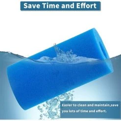 JOORRT Éponge Filtrante Type A, Filtre Éponge Cartouche Réutilisables Et Lavables -Accessoire Piscine 60668107 4