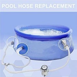 BENOBBY KIDS Tuyau De Rechange Pour Piscine, Tuyau De Piscine Avec 2 Raccords Métalliques Pour Piscine Hors Sol, Tuyau De Rechange Pour Filtre De Piscine -Accessoire Piscine 60720399 4