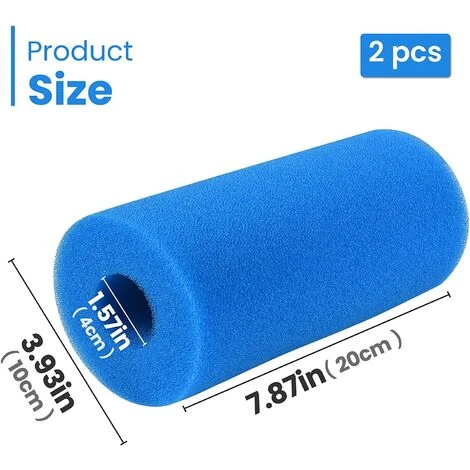 ZOLGINAH 2 Pièces Filtre En Mousse Pour Spa, Filtre A, Éponge Filtrante Type A,Filtre En Mousse,Cartouche De Filtre En Mousse Réutilisables Et Lavables,Mousse Pour Piscine,Spa,Jacuzzi 2 ZOLGINAH 2 Pièces Filtre En Mousse Pour Spa, Filtre A, Éponge Filtrante Type A,Filtre En Mousse,Cartouche De Filtre En Mousse Réutilisables Et Lavables,Mousse Pour Piscine,Spa,Jacuzzi – Image 2