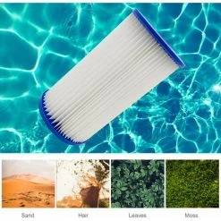 LIFCAUSAL Filtres De Piscine Type A Summer Pool Waves Cartouche Filtrante De Type A Cartouche Filtrante De Rechange Pour Piscine -Accessoire Piscine 61333086 3