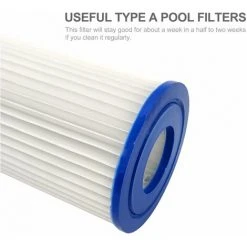 LIFCAUSAL Filtres De Piscine Type A Summer Pool Waves Cartouche Filtrante De Type A Cartouche Filtrante De Rechange Pour Piscine -Accessoire Piscine 61333086 4