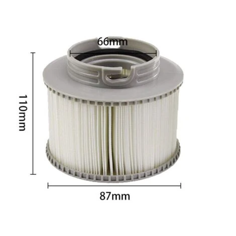 PREMIER 2PCS Filtre Cartouche MSPA FD2089 Spa Spas Partie Tamis De Remplacement Gonflable Piscine Outil Universel Rond 2 PREMIER 2PCS Filtre Cartouche MSPA FD2089 Spa Spas Partie Tamis De Remplacement Gonflable Piscine Outil Universel Rond – Image 2