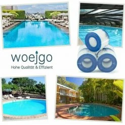 CLEGGFR 12PCS Cartouches Filtrantes Pour Piscine De Type VI Pour Bestway Taille 6 58323,LO-Ron 8 CLEGGFR 12PCS Cartouches Filtrantes Pour Piscine De Type VI Pour Bestway Taille 6 58323,LO-Ron -Accessoire Piscine 63521707 4