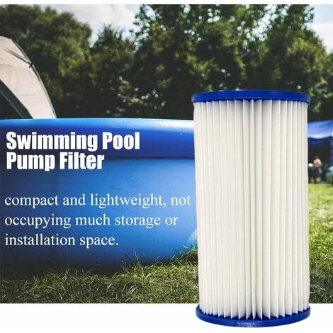 LIFCAUSAL Cartouche Filtrante Pour Pompe De Piscine, Peut être Nettoyée à Plusieurs Reprises, Type A/C 1 LIFCAUSAL Cartouche Filtrante Pour Pompe De Piscine, Peut être Nettoyée à Plusieurs Reprises, Type A/C