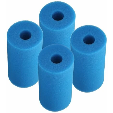 LIFCAUSAL Filtre En Mousse De Piscine éponge Filtre à Cartouche Lavable Réutilisable Pour Remplacement D'aquarium De Piscine Pour Filtre De Type A Bleu 21 * 10 * 9 Cm 4PCS / Pack 1 LIFCAUSAL Filtre En Mousse De Piscine éponge Filtre à Cartouche Lavable Réutilisable Pour Remplacement D'aquarium De Piscine Pour Filtre De Type A Bleu 21 * 10 * 9 Cm 4PCS / Pack