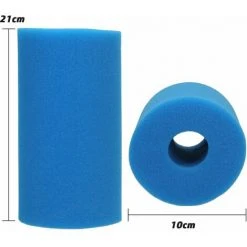LIFCAUSAL Filtre En Mousse De Piscine éponge Filtre à Cartouche Lavable Réutilisable Pour Remplacement D'aquarium De Piscine Pour Filtre De Type A Bleu 21 * 10 * 9 Cm 4PCS / Pack 8 LIFCAUSAL Filtre En Mousse De Piscine éponge Filtre à Cartouche Lavable Réutilisable Pour Remplacement D'aquarium De Piscine Pour Filtre De Type A Bleu 21 * 10 * 9 Cm 4PCS / Pack -Accessoire Piscine 63587560 4