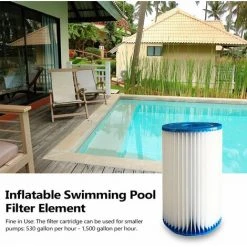 LIFCAUSAL Type D'équipement De Piscine Cartouche Filtrante A/C Cartouche Filtrante De Rechange Pour Piscine Entretien Quotidien De La Piscine -Accessoire Piscine 63587575 3