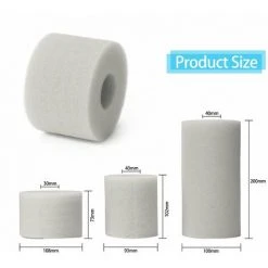 LIFCAUSAL Cartouche D'éponge En Mousse De Filtre De Piscine Réutilisable Lavable Pour Intex Type A (blanc 102*93*30mm) -Accessoire Piscine 63587634 3