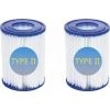 SINCèREETALI Lot De 2 Cartouches De Filtre De Piscine De Type II – Compatible Avec Les Filtres Bestway 58094 – Accessoires De Filtre De Piscine Gonflable De Rechange Pour Spa