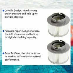 FOZIY Filtres De Spa - Filtres De Rechange，Fonepro -Accessoire Piscine 63841235 4