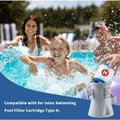 MOWZE For Intex Piscine Cartouche De Filtre Type H 29007 Pour Filtre Pompes 28601, 28602 (4 PCS) 4 PCS -Accessoire Piscine 63869833 4