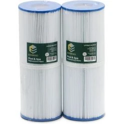 MOWZE Cartouche De Rechange Pour Pompe De Filtre PRB25-IN Convient Pour Pleatco PRB25-IN Darlly 42513 Europe SC704 Unicel C-4326 FC-2375 Magnum RD25 Spa - Eau Propre Et Salubre - 2 Pack 2 Pack