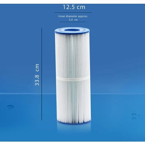 MOWZE Cartouche De Rechange Pour Pompe De Filtre PRB25-IN Convient Pour Pleatco PRB25-IN Darlly 42513 Europe SC704 Unicel C-4326 FC-2375 Magnum RD25 Spa - Eau Propre Et Salubre - 2 Pack 2 Pack 4 MOWZE Cartouche De Rechange Pour Pompe De Filtre PRB25-IN Convient Pour Pleatco PRB25-IN Darlly 42513 Europe SC704 Unicel C-4326 FC-2375 Magnum RD25 Spa - Eau Propre Et Salubre - 2 Pack 2 Pack – Image 4