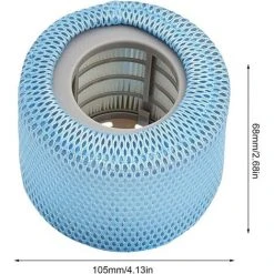 ROSIER Lot De 2 Filets De Protection Compatibles Avec Mspa Le Filtre De Spa, Couvercle En Maille Pour Mspa 90 Filtre De Rechange Plis,—VEBTles -Accessoire Piscine 63909379 5