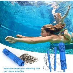 ROSIER Filtre Spa Dure 4 Mois Cartouches De Filtres De Piscine à Cartouche Pièces Minérales Pour Spa Et Jacuzzi Cartouche Filtrante Pour Piscine Et Spa Cartouche Spa Bâton Filtre De Piscine, 2 Pièces,—VEBTles -Accessoire Piscine 63909392 3