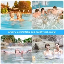 ROSIER Filtre Spa Dure 4 Mois Cartouches De Filtres De Piscine à Cartouche Pièces Minérales Pour Spa Et Jacuzzi Cartouche Filtrante Pour Piscine Et Spa Cartouche Spa Bâton Filtre De Piscine, 2 Pièces,—VEBTles -Accessoire Piscine 63909392 5