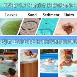 TINOR Paquet De 2 Cartouches Filtrantes VI De Rechange Pour Filtre De Piscine Bestway VI Pour Miami, Vegas, Palm Springs, Monaco, Taille Bestway, Accessoires De Filtre De Rechange 9 TINOR Paquet De 2 Cartouches Filtrantes VI De Rechange Pour Filtre De Piscine Bestway VI Pour Miami, Vegas, Palm Springs, Monaco, Taille Bestway, Accessoires De Filtre De Rechange -Accessoire Piscine 64028696 5