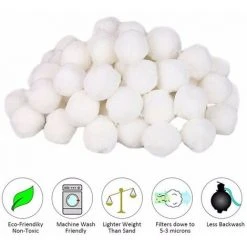 MALLOMNE Sable Filtrant Boules Filtrantes �� Sable De Quartz Filtre �� Sable Alternativement Filtre De Piscine 700g -Accessoire Piscine 64051728 4