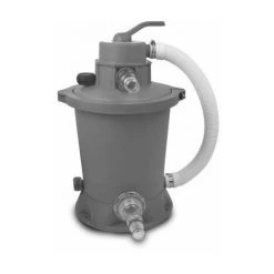 EXIT TOYS EXIT Stone Zwembad 540x250x122cm Met Zandfilterpomp - Grijs -Accessoire Piscine 64076617 3