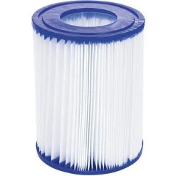 TANCYCO Lot De 2 Cartouches De Filtre De Piscine Pour Pompes De Filtre De Piscine De Filtre à Cartouche Intex Type A, Filtre De Rechange Pour Nettoyeur De Piscine, Blanc -Accessoire Piscine 64277749 2