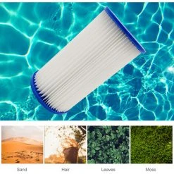 TANCYCO Filtres De Piscine Type A Summer Pool Waves Cartouche Filtrante De Type A Cartouche Filtrante De Rechange Pour Piscine -Accessoire Piscine 64277769 3