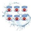 MEZHENG Cartouches De Filtre De Rechange Piscine Pour Intex S1, Filtre à Pour Remous Pour Purespa 29001e,Filtre Spa - Cartouches De Rechange Pour Piscine,Spa,Baignoire (6pièces)