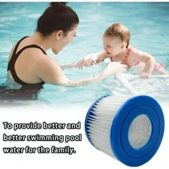AOUGO Cartouche De Filtre De Bain à Remous Type VI De Remplacement Pour Filtres De Spa - 90352E 58323E 58323 Filtre De Pompe De Piscine (lot De 6) -Accessoire Piscine 64616149 5