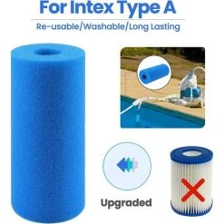 2 Pièces Éponge Filtrante Type S1, Cartouche De Filtre En Mousse, Mousse Pour Filtre Piscine, Réutilisables Et Lavables, Filtre En Mousse Pour Spa, Piscine, Jacuzzi(20*10*4cm) 56Vingt 8 2 Pièces Éponge Filtrante Type S1, Cartouche De Filtre En Mousse, Mousse Pour Filtre Piscine, Réutilisables Et Lavables, Filtre En Mousse Pour Spa, Piscine, Jacuzzi(20*10*4cm) 56Vingt -Accessoire Piscine 64936234 4