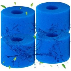 Éponge Filtrante Type S1 Filtres De Piscine En Mousse, Cartouche Filtrante RéUtilisable Pour Intex Type S1, Mousse Pour Piscine, Aquarium, Spa(4 Pièces) 56Vingt