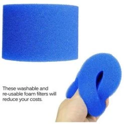 Éponge Filtrante Type S1 Filtres De Piscine En Mousse, Cartouche Filtrante RéUtilisable Pour Intex Type S1, Mousse Pour Piscine, Aquarium, Spa(4 Pièces) 56Vingt -Accessoire Piscine 64937979 5