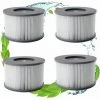 L'FLANEUR Filtre Spa Pour Mspa, Filtres Pour MSpa Piscines Gonflables, Cartouches Filtrantes Pour Spa Gonflable Mspa - Modèle à Partir De 2020 (4pcs) ANEUR