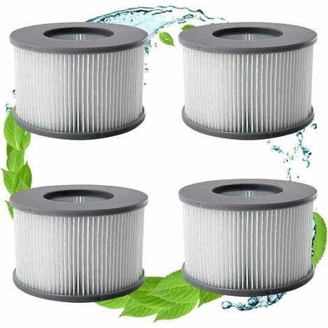 L'FLANEUR Filtre Spa Pour Mspa, Filtres Pour MSpa Piscines Gonflables, Cartouches Filtrantes Pour Spa Gonflable Mspa - Modèle à Partir De 2020 (4pcs) ANEUR 1 L'FLANEUR Filtre Spa Pour Mspa, Filtres Pour MSpa Piscines Gonflables, Cartouches Filtrantes Pour Spa Gonflable Mspa - Modèle à Partir De 2020 (4pcs) ANEUR