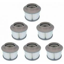 L'FLANEUR Lot De 6 Filtres De Rechange Pour MSpa FD2089, Cartouche De Filtre Pour Piscine, Et Spas ANEUR