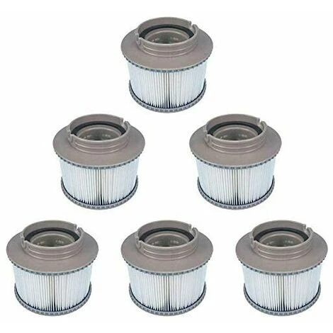 L'FLANEUR Lot De 6 Filtres De Rechange Pour MSpa FD2089, Cartouche De Filtre Pour Piscine, Et Spas ANEUR 1 L'FLANEUR Lot De 6 Filtres De Rechange Pour MSpa FD2089, Cartouche De Filtre Pour Piscine, Et Spas ANEUR