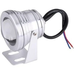 BDD Sous-marine LED, Marine Bateau Sous-marin Yacht Spot Light Lampe étanche Noir IP68 10W 12V RGB LED (Couleur : Blanc) -Accessoire Piscine 65376786 3